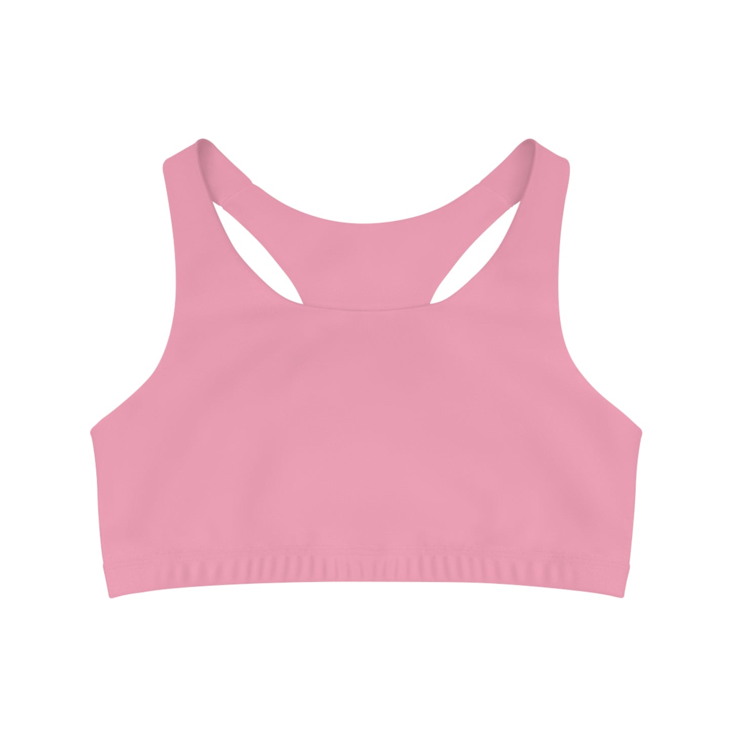 Lully Solid Seamless Sports Bra - Pairs with "Bubble Pop" Print