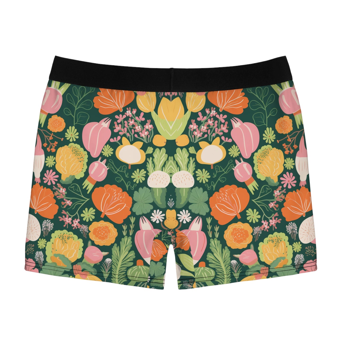 Lully Men's Boxer Briefs Farm Vegetable Design