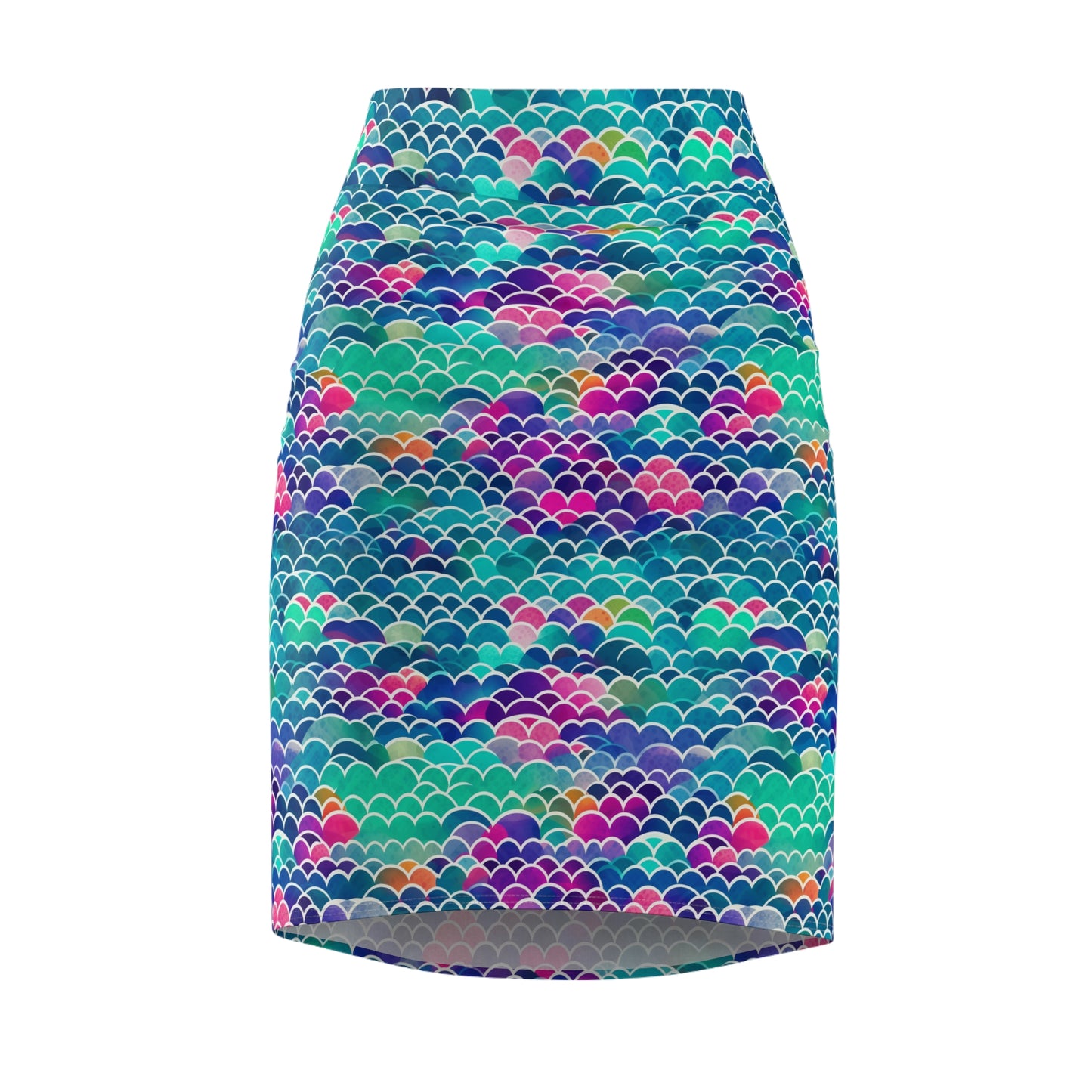 Women's Pencil Skirt Mermaid Pattern