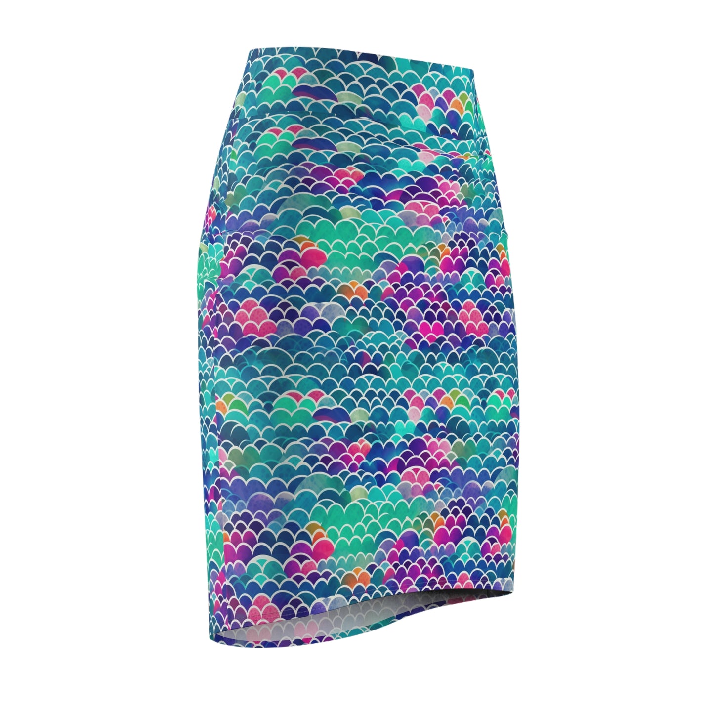 Women's Pencil Skirt Mermaid Pattern