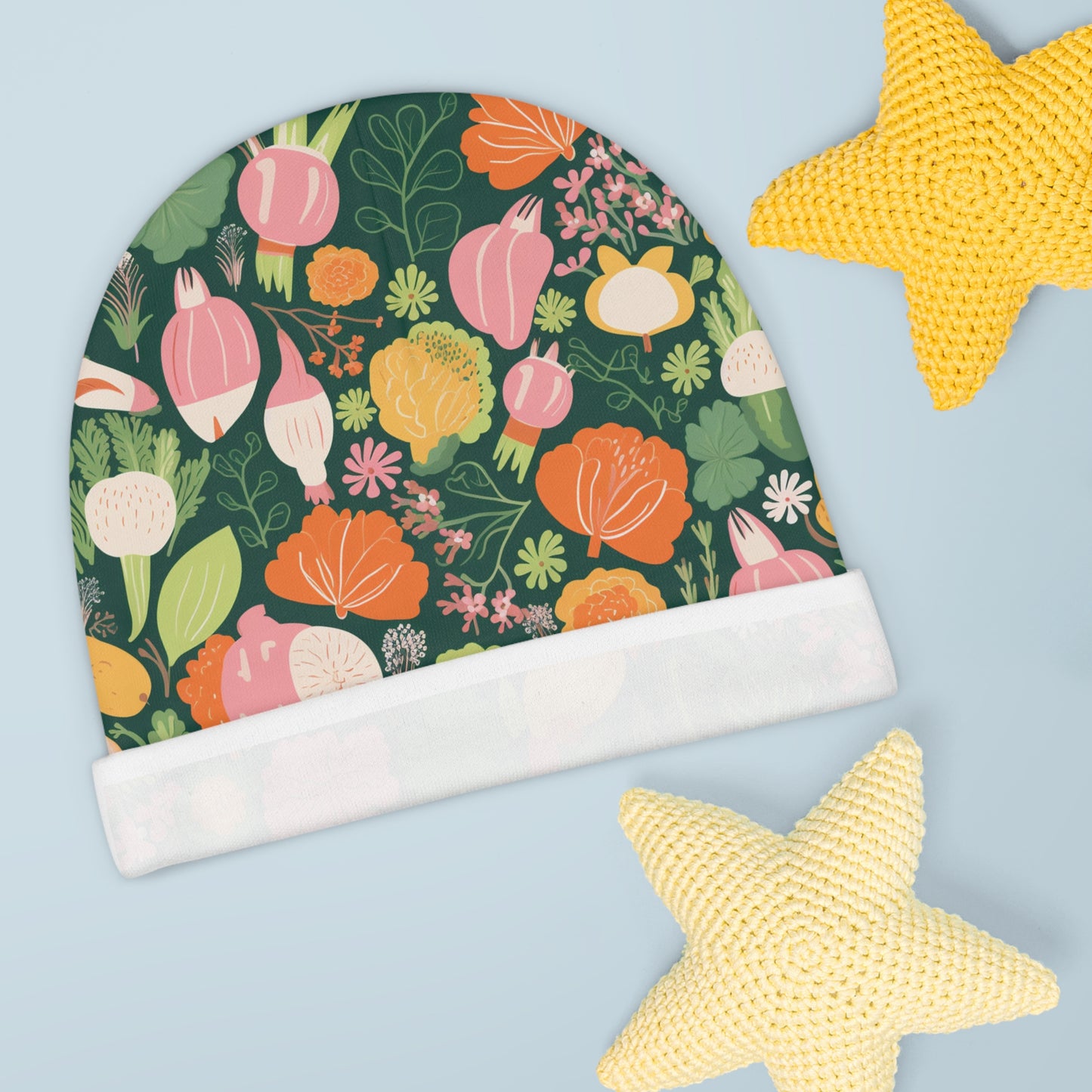 Lully Baby Beanie Vegetable Design