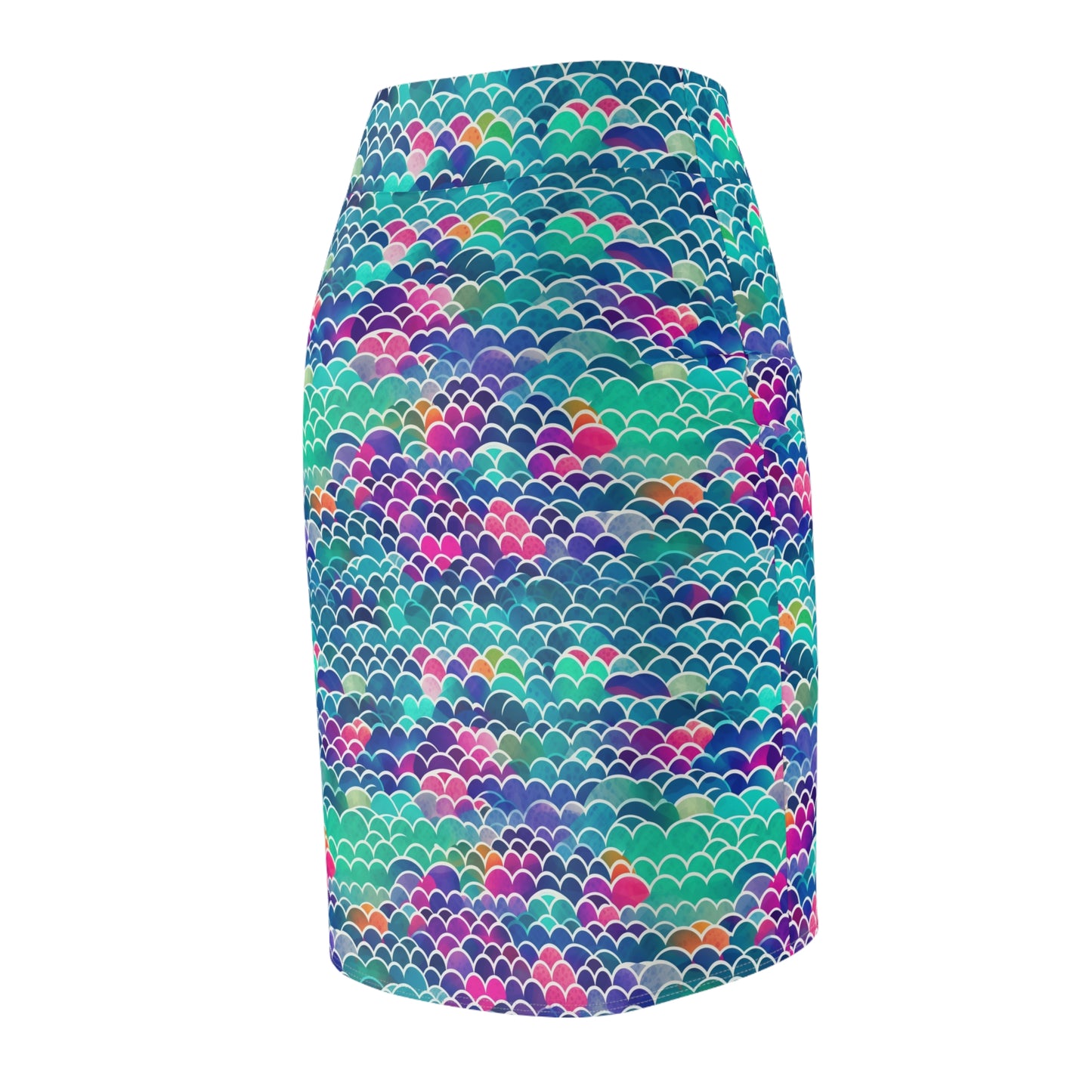 Women's Pencil Skirt Mermaid Pattern