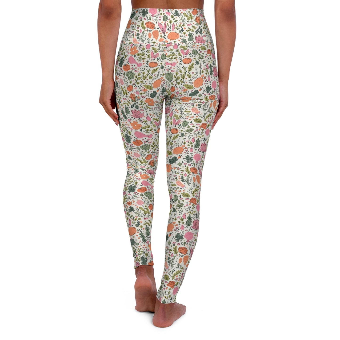 Lully Farm Veggie Design High Waisted Yoga Leggings